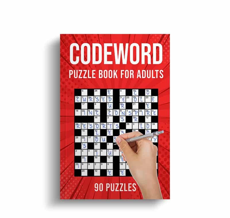 Codeword Puzzle Book for Adults Volume I