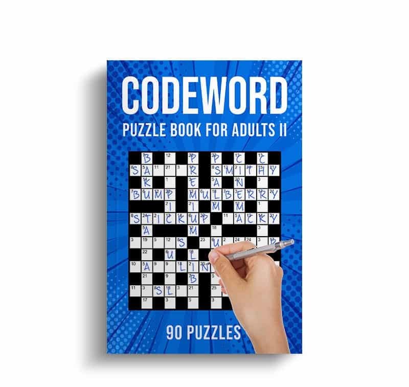 Codeword Puzzle Book for Adults Volume II