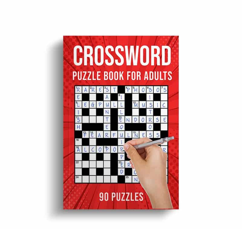 Crossword Puzzle Book for Adults | UK Version