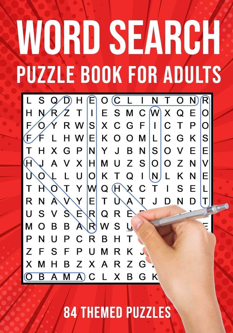 Word Search Puzzle Books for Adults: Large Print Wordsearch | 84 USA Themed Puzzles (US Version)