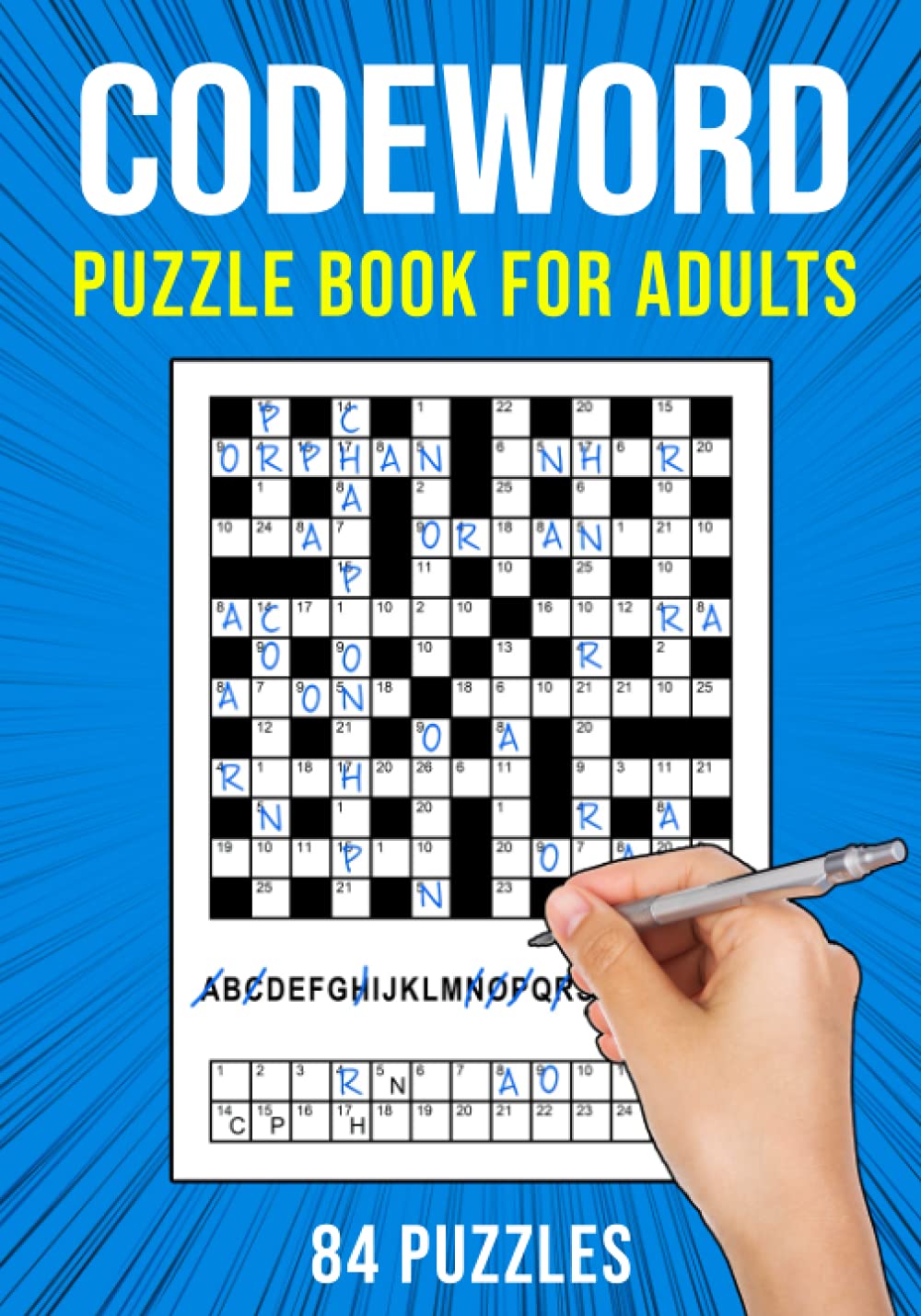 Codeword Puzzle Book for Adults: Large Print Code Words | 84 Puzzles