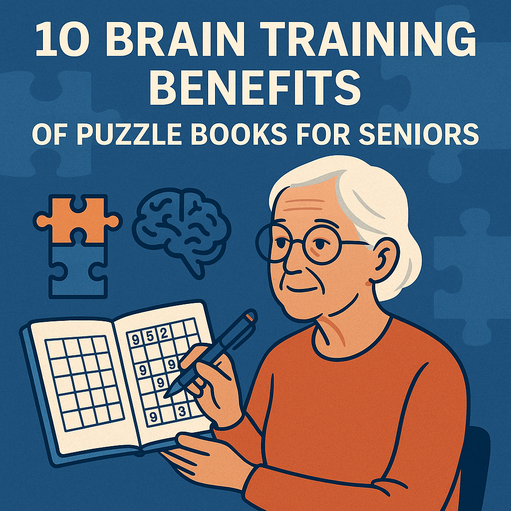 10 Brain Training Benefits of Puzzle Books for Seniors (Backed by Science)